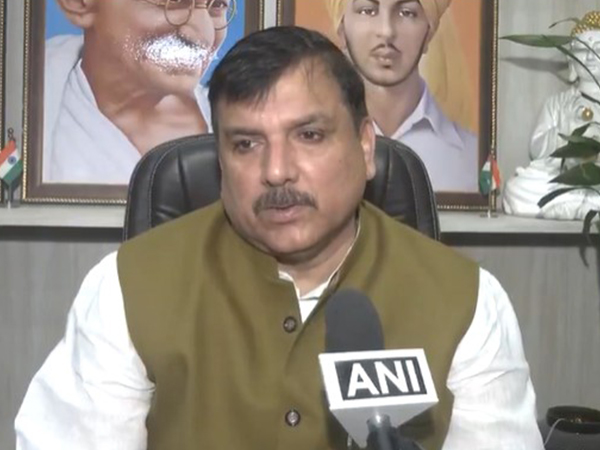 AAP MP Sanjay Singh (Photo/ANI)