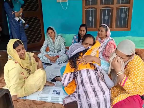 Locals griveing loss of life due to shelling by Pakistan (Photo/ANI)