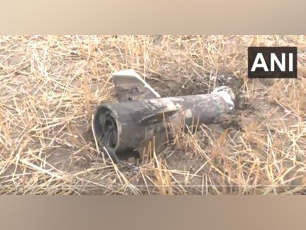 Missile debris found in Amritsar village (Photo/ANI) 