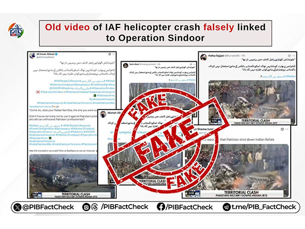 PIB fact-checks false claims made by Pakistan (Image: X@PIBFactCheck)