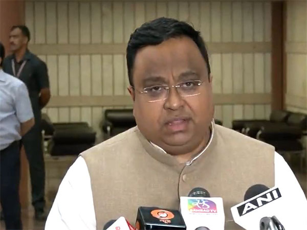  Biju Janata Dal (BJD) MP Sasmit Patra. (Photo/ANI)