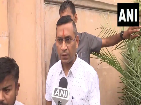 Rajasthan State Sports Council president Neeraj K Pawan (Photo: ANI)