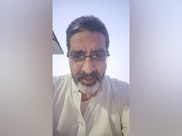  Tanveer Ahmed, former BBC journalist and prominent activist from PoJK (Photo/ANI)