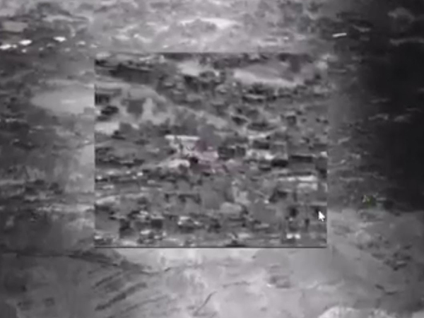 Image of strike on Abbas Terrorist Camp Kotli (Photo/ADGPI)