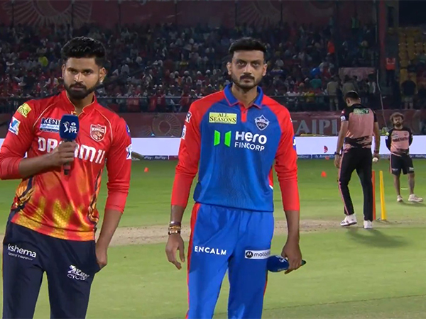 Punjab Kings captain Shreyas Iyer and DC skipper Axar Patel (Photo: IPL/BCCI)