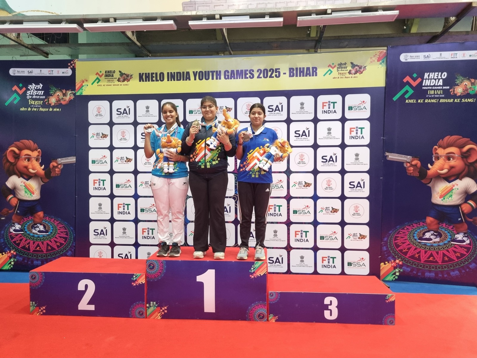 Uttar Pradesh's shooter Urva Chaudhary (Image: SAI media)