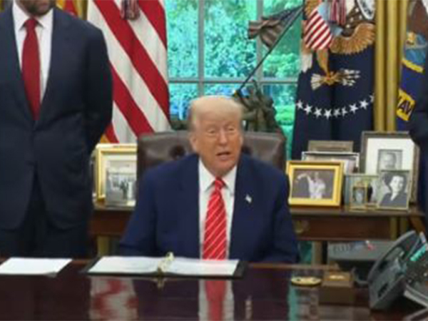 US President Donald Trump (Image: Screengrab of video from X@WhiteHouse) 