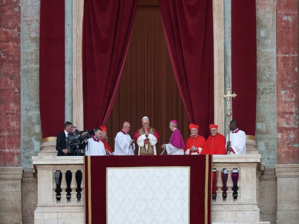 Newly elected Pope Leo XIV, Cardinal Robert F. Prevost of the U.S. appears on the balcony of St. Peter's Basilica at the Vatican (Image/Reuters)