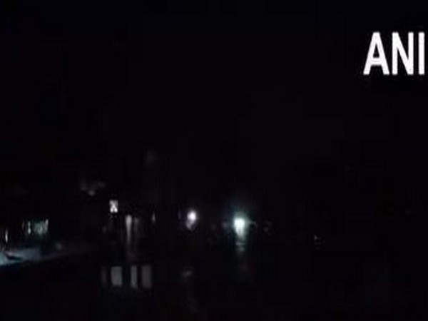 Earlier visuals of blackout in Amritsar (Photo/ANI)