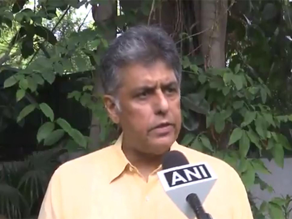 Congress MP Manish Tewari (Photo/ANI)