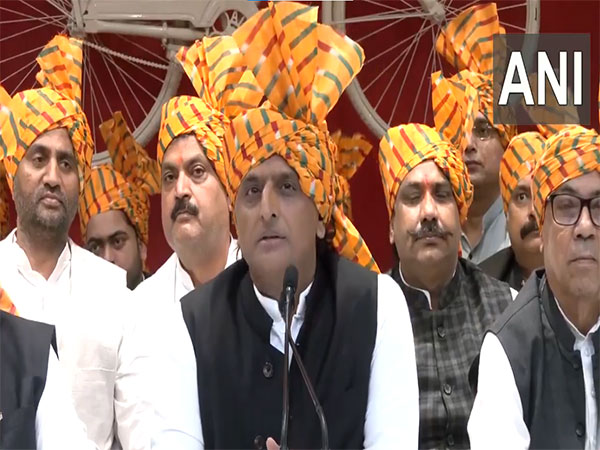 Samajwadi Party (SP) chief Akhilesh Yadav (Photo/ANI)