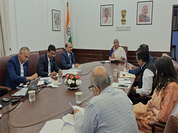 Finance Minister Nirmala Sitharaman convenes meeting with banks, reviews preparedness amidst tensions at borders (Image: Ministry of Finance)