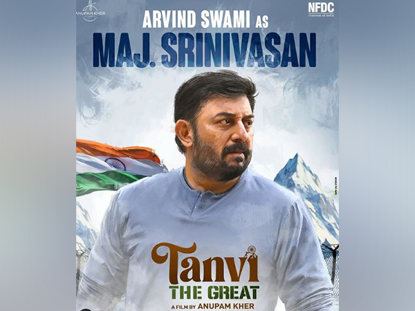 Arvind Swami as Major Srinivasan (Photo/instagram/@anupampkher)
