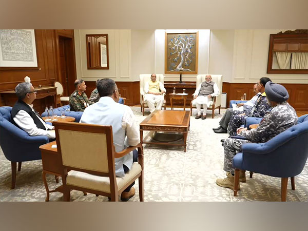 PM Modi chairs a high-level meeting (Photo/ANI)