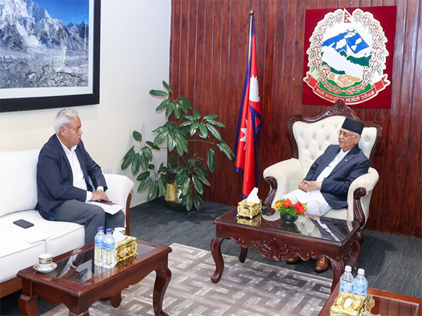 Indian Ambassador to Nepal Naveen Srivastava briefs Nepal PM  briefs Oli about Operation Sindoor