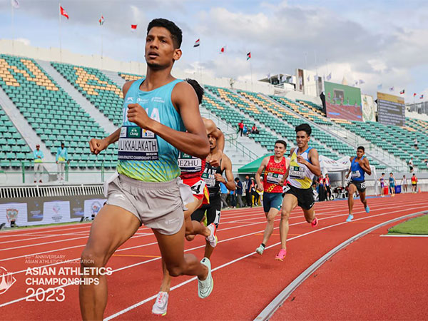 Mohammed Afsal in action. (Photo- Asian Athletics Championships/Olympics)