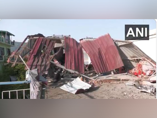 Houses, water tanks in Poonch suffer damage due to heavy shelling by Pakistan (Photo/ANI)