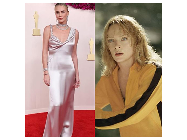  Charlize Theron; Uma Theron in Kill Bill (Photo: Instagram/@charlizeafrica)