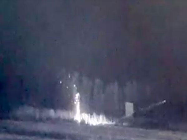 Destruction of the Sialkot post. (Photo/BSF)