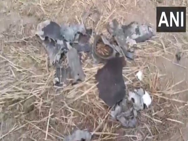 Debris of projectile retrieved in Punjab's Jalandhar (Photo/ANI)