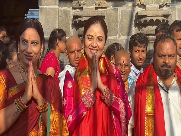 South actress Sreemukhi (Photo: ANI)