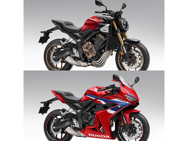 Honda 2025 CB650R and CBR650R (Source: Honda))