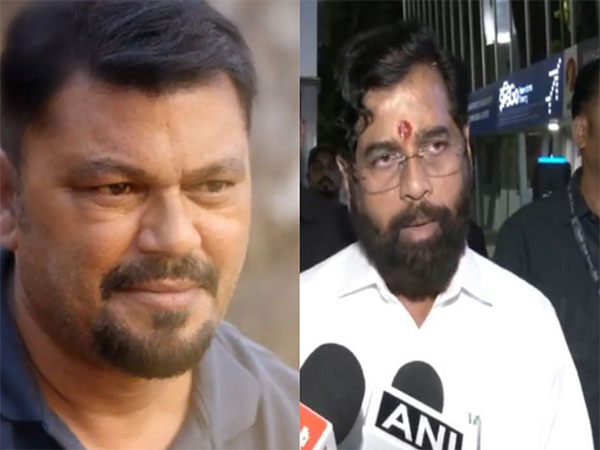 Vikram Gaikwad, Eknath Shinde (Photo/Instagram/ANI)