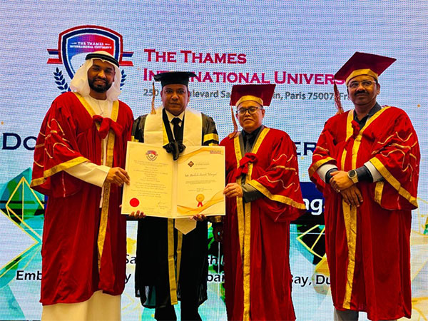 Aashish Suresh Mangal Receives Doctorate from Thames International University for Business and Philanthropy