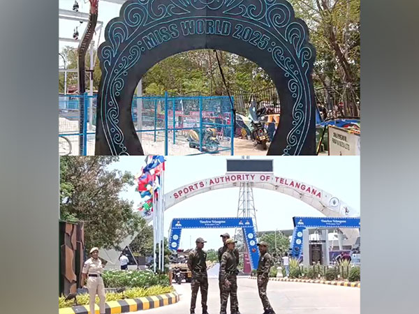 Miss World 2025 arrangements amid tight security (Image Source: ANI)