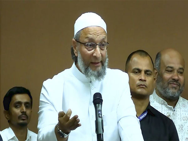 AIMIM chief Asaduddin Owaisi. (Photo/ANI)