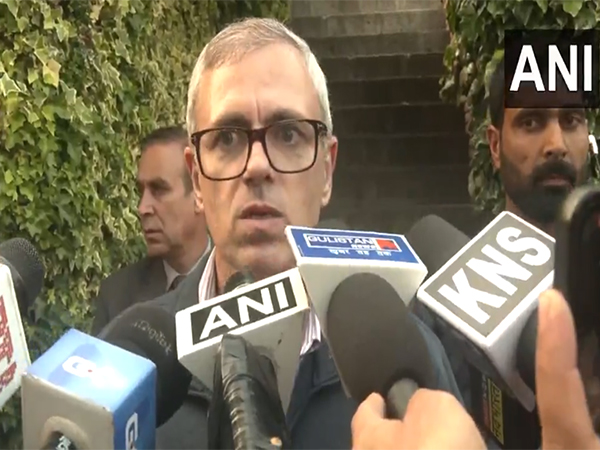 Jammu and Kashmir Chief Minister, Omar Abdullah (File Photo/ANI)