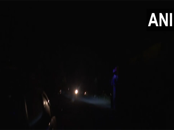 Blackout was enforced in Jammu city on Saturday evening (Photo/ANI)