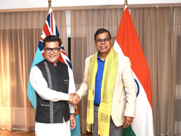 MoS External Affairs Pabitra Margherita meeting with Fiji Deputy PM Biman Prasad (Photo/X@PmargheritaBJP)