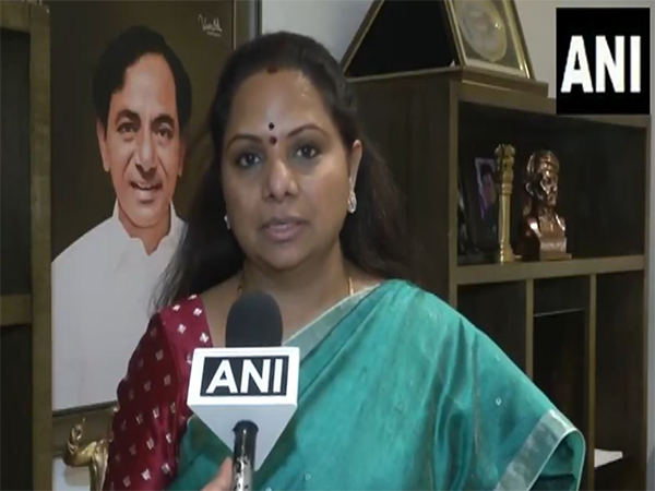 Bharat Rashtra Samithi (BRS) MLC K Kavitha (Photo/ ANI) 