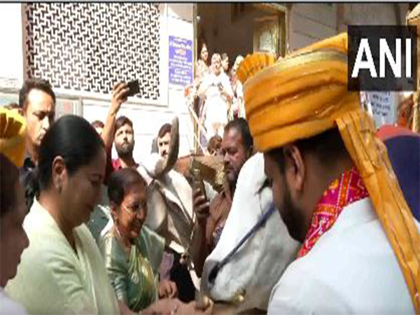 Delhi CM Rekha Gupta attends 36th Rath Yatra (Photo/ANI) 