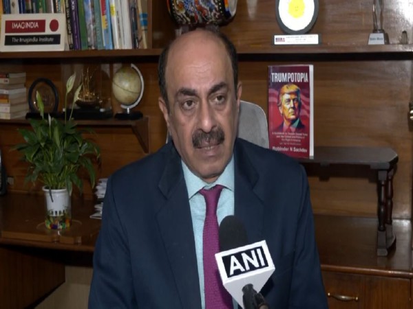 Foreign Affairs Expert Robinder Sachdev. (Photo/ANI)