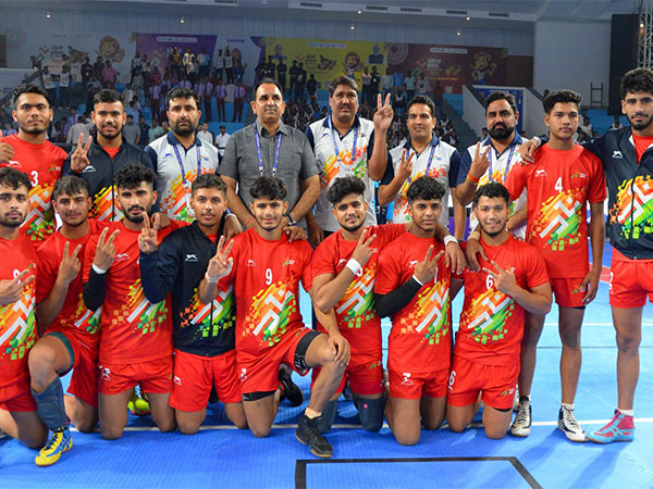 Haryana Kabaddi team. (Photo- KIYG/SAI Media)
