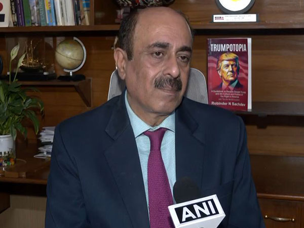 Foreign Affairs Expert Robinder Sachdev. (Photo/ANI)