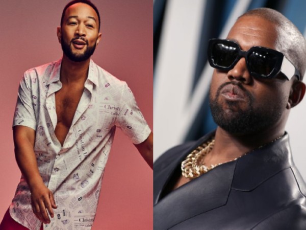 John Legend, Kanye West (Photo/Instagram)