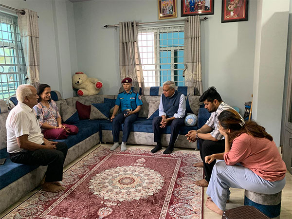 Indian Ambassador to Nepal, Naveen Srivastava meets family of Nepali killed in Pahalgam terror attack (Photo/X@IndiaInNepal)