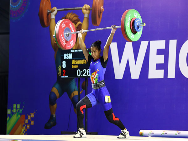 Aisengfa Gogoi in action during Khelo India Youth Games 2025 (Image: SAI media)