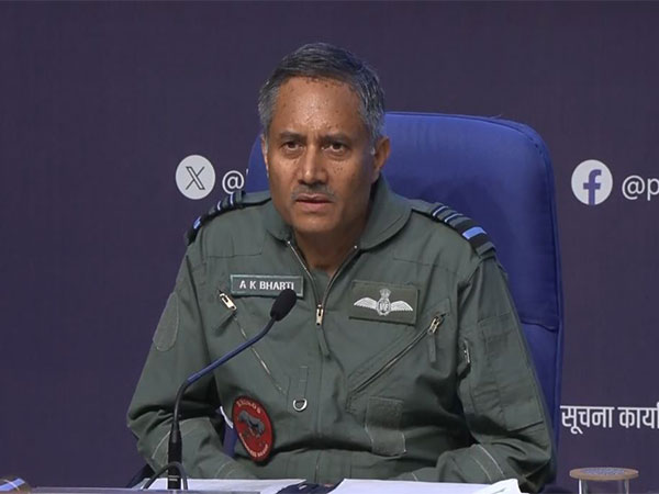 Air Marshal AK Bharti. (Photo/ANI)