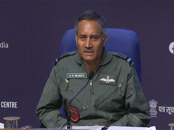 Air Marshal AK Bharti. (Photo/ANI)