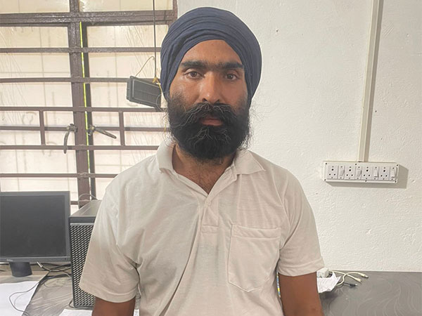 Arrested accused, Kashmir Singh Galwaddi, shared by the NIA. (Photo/ANI)