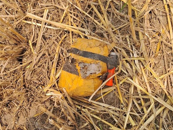 Packet of heroin found on site (Photo/ ANI)