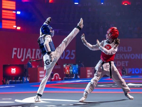 Astorga Melgar wins historic gold for El Salvador at World Taekwondo Cadet Championships 2025 in Fujairah (Photo/WAM)