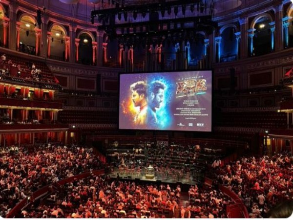 RRR screening in London (Photo/X/@RRRMovie)