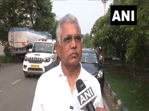 BJP leader Dilip Ghosh (Photo/ANI)