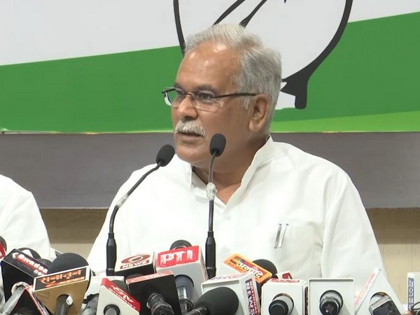 Former Chhattisgarh CM and Congress leader Bhupesh Baghel (File Photo/ANI)
