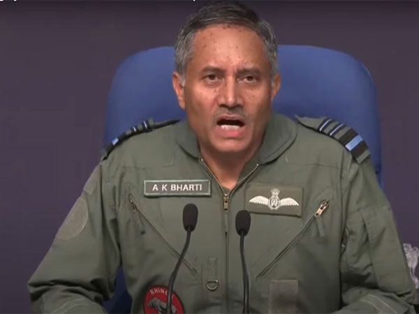 Director General Air Operations Air Marshal AK Bharti. (Photo/MEAYoutube)